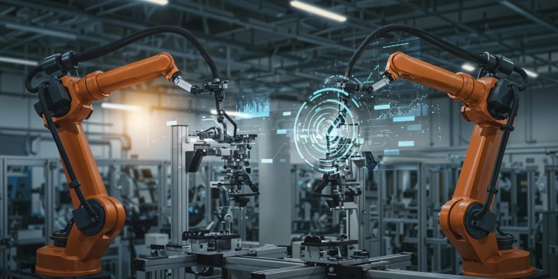 robotic-arms-modern-factory-setting